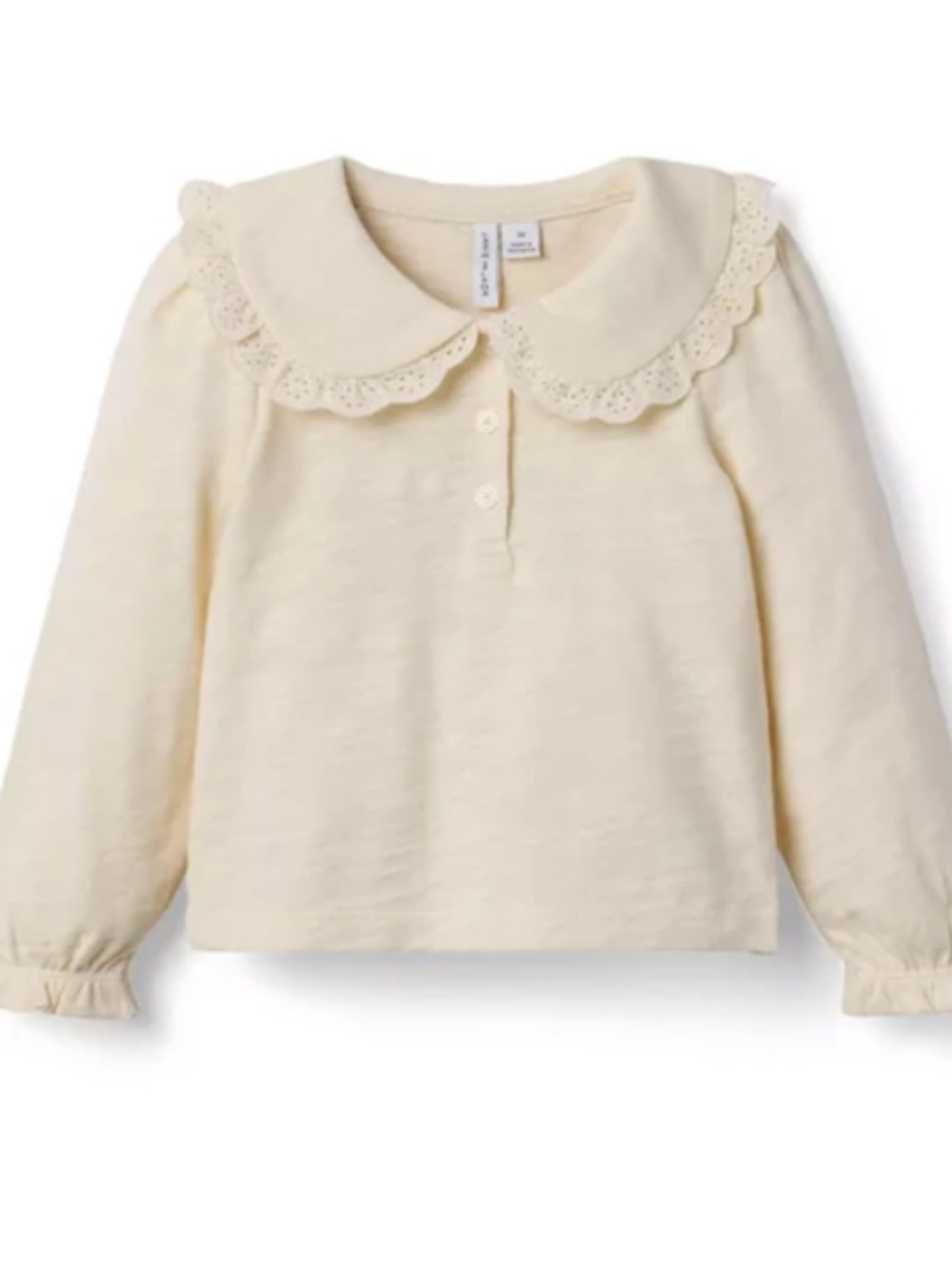 Lace Collared Top (Size: 18-24M) NWT